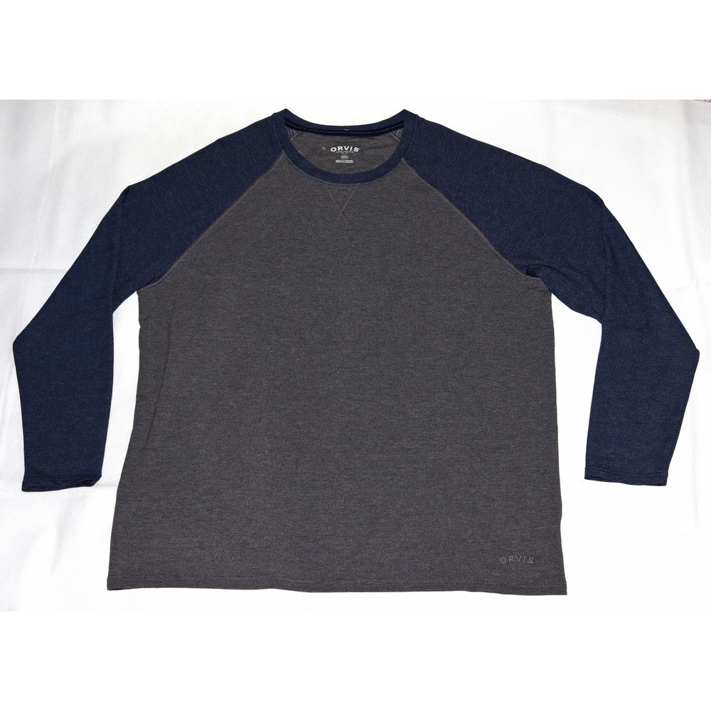 Orvis Men's Long Sleeve Crew Neck Pullover Shirt Size 2XL‎